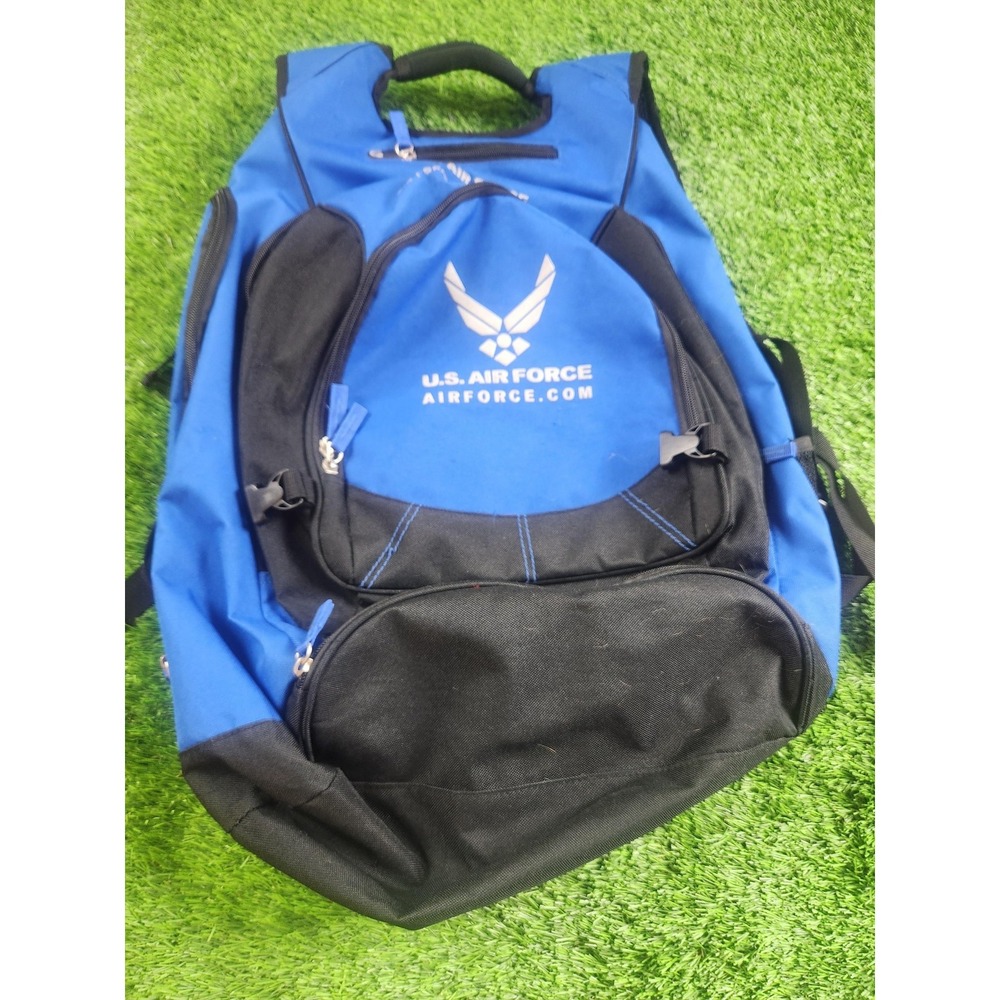 U.S. Air Force Blue 19" Backpack Soft Case Adjustable Straps School Bag Daypack